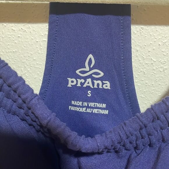 Prana Pristine Tank Dress Purple Strappy Racerback Athletic Active Size Small - Picture 5 of 11
